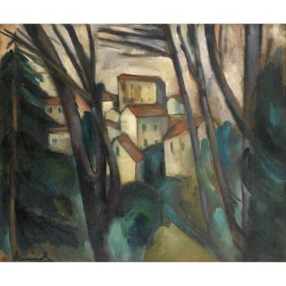 Maurice De Vlaminck - Paysage, Bougival