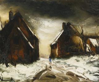 Maurice De Vlaminck - Paysage De Neige