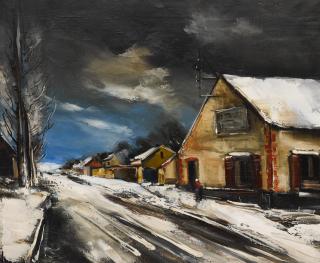 Maurice De Vlaminck - Paysage de Neige