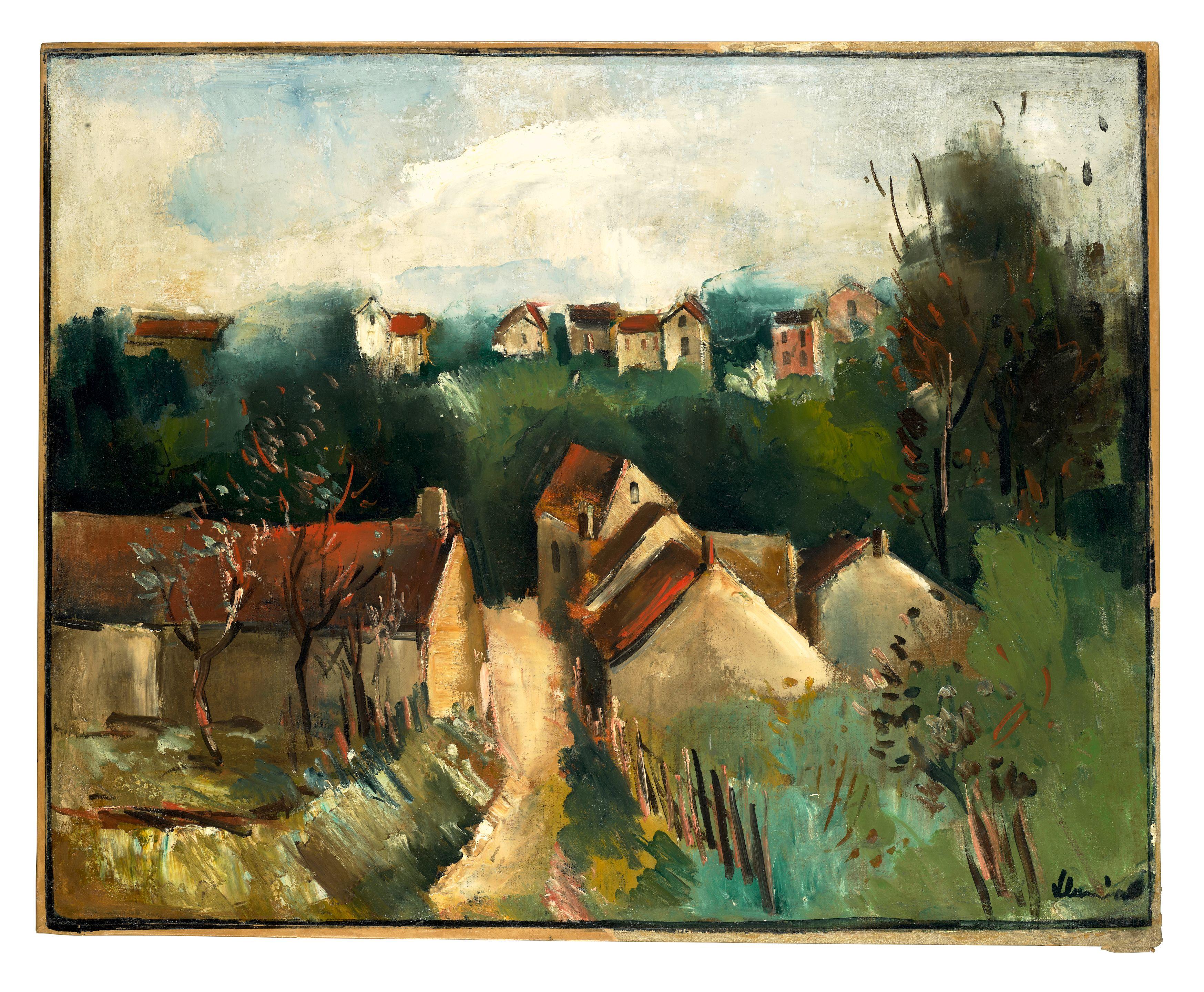 Maurice De Vlaminck - Paysage de Valmondois