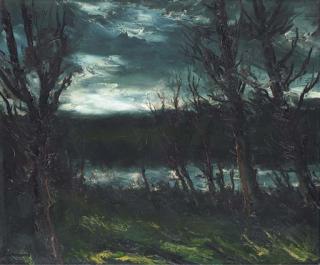 Maurice de Vlaminck - Paysage orageux