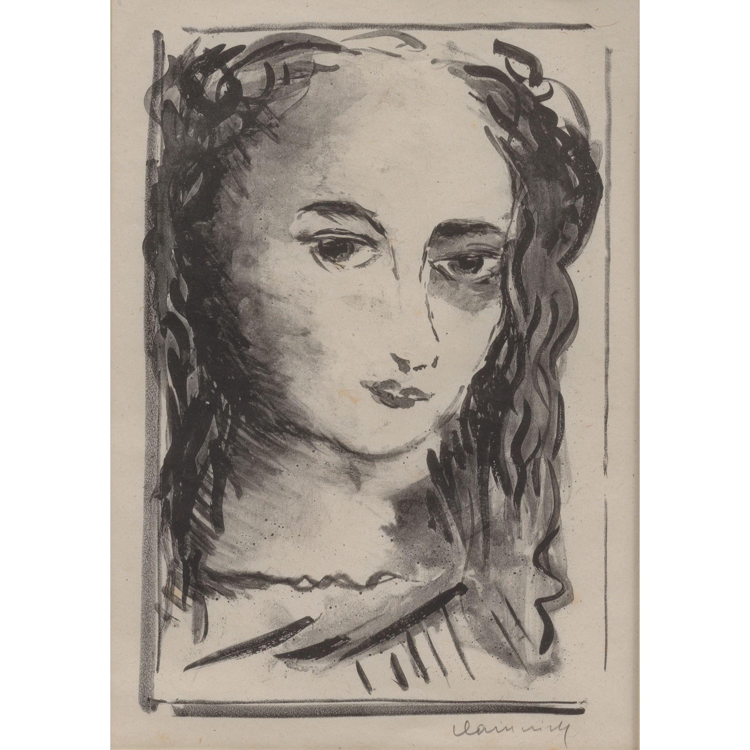 Maurice de Vlaminck - Portrait de femme