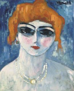 Maurice de Vlaminck - Portrait de Jeune Femme