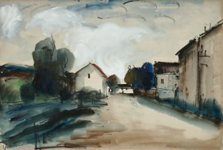 Maurice De Vlaminck - Route de village