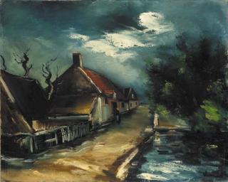 Maurice De Vlaminck - Route de village