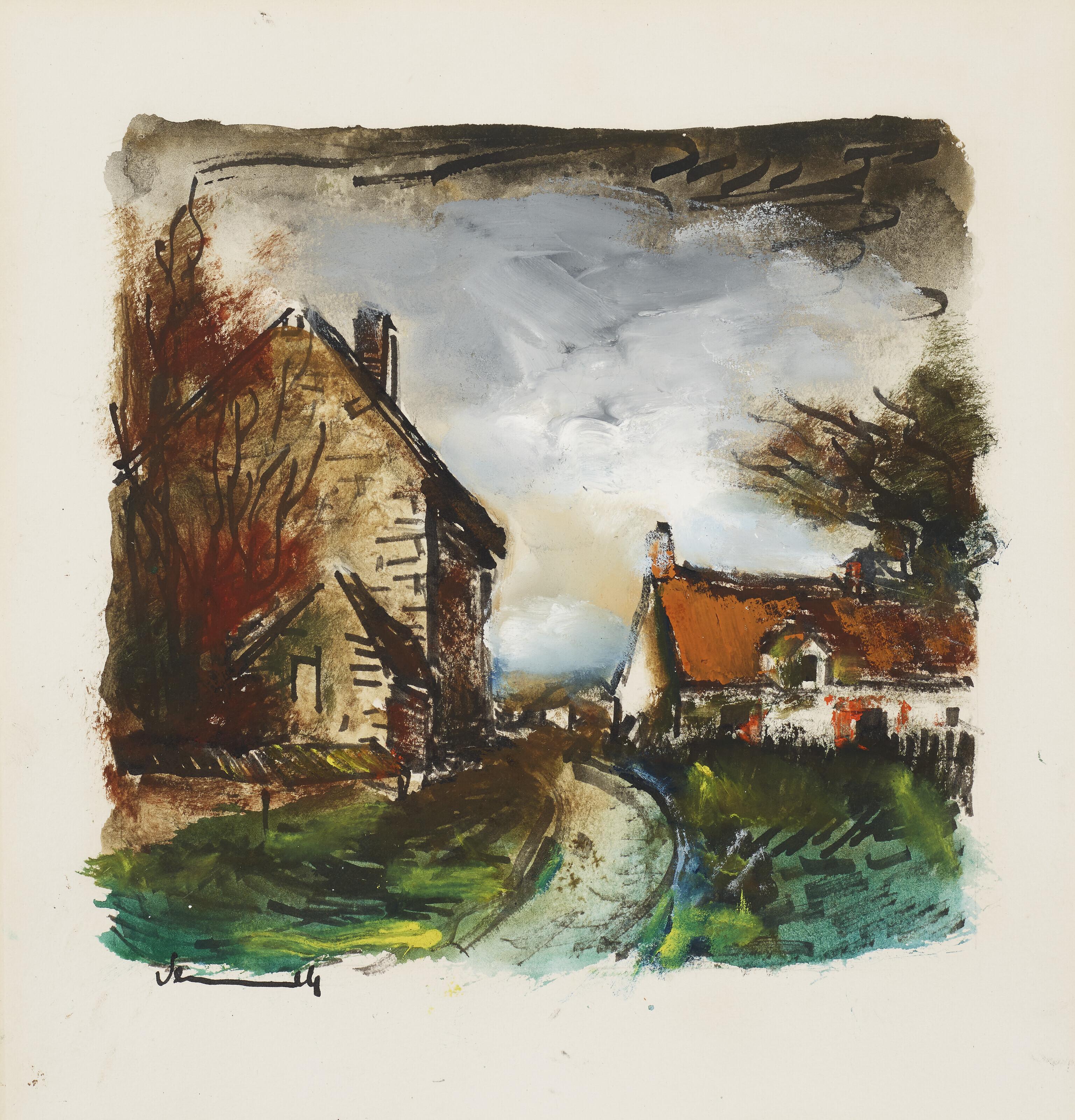 Maurice de Vlaminck - Rue de village