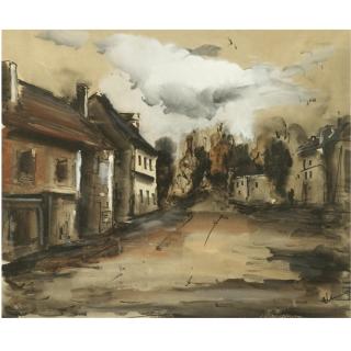 Maurice De Vlaminck - Rue De Village