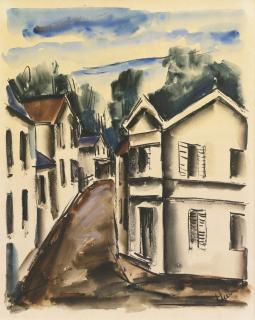 Maurice De Vlaminck - Rue De Village
