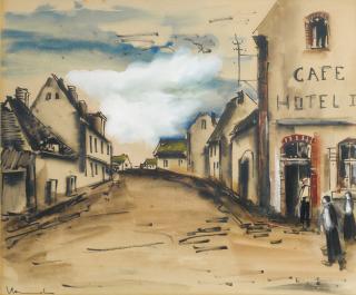 Maurice De Vlaminck - Rue De Village