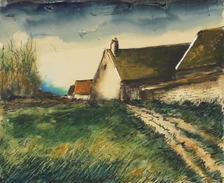Maurice De Vlaminck - Rue De Village