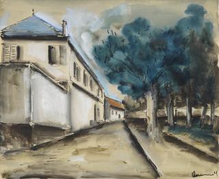 Maurice De Vlaminck - Rue de village