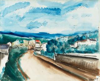 Maurice De Vlaminck - Rue de village