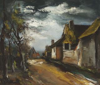 Maurice De Vlaminck - Rue de village