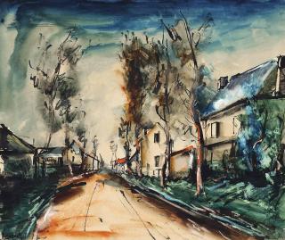 Maurice De Vlaminck - Rue du village
