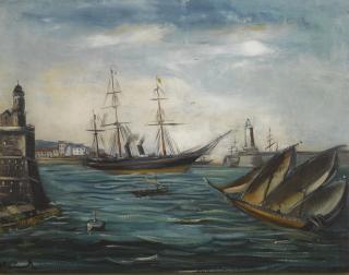 Maurice De Vlaminck - Scène De Port