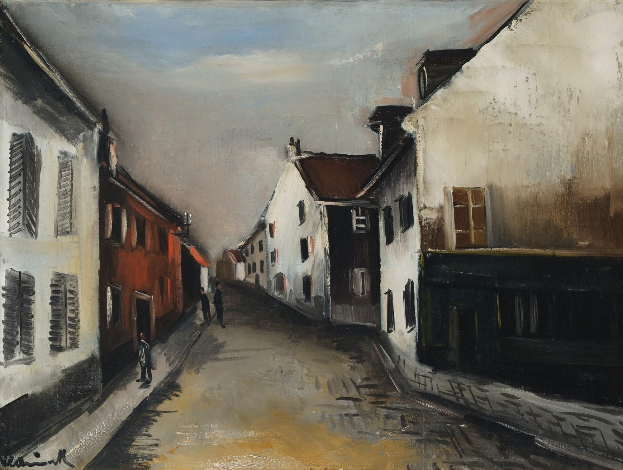Maurice de Vlaminck - Scène de rue à Creil