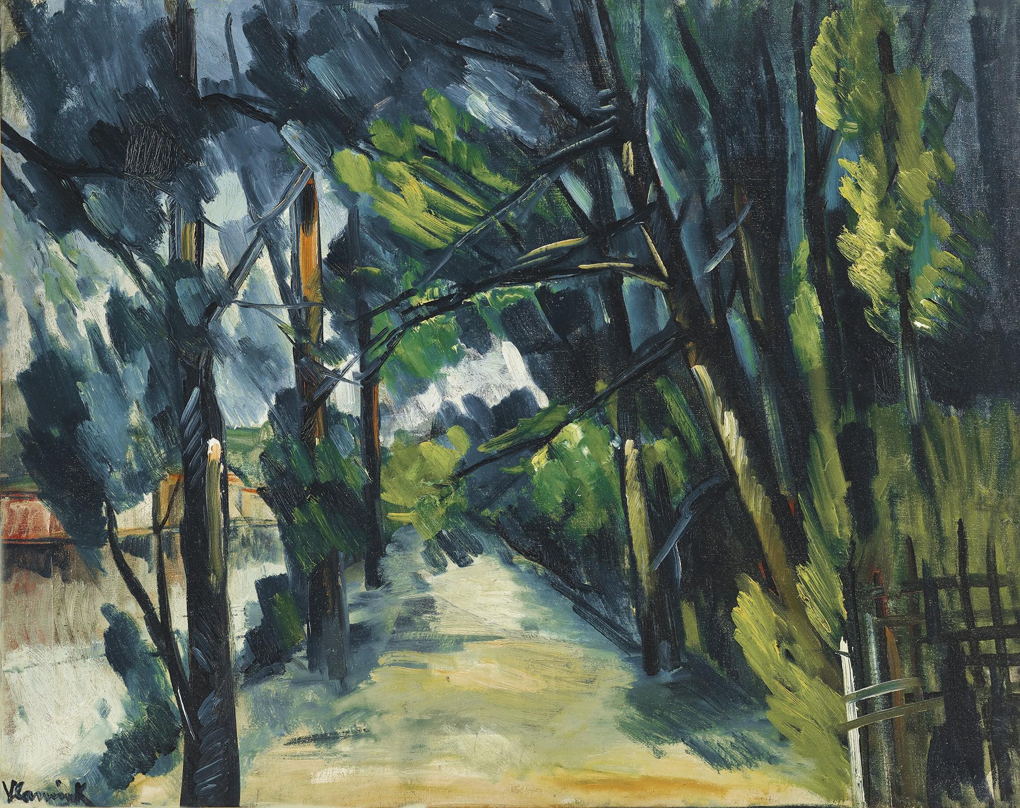 Maurice De Vlaminck - Sentier Au Bord D\'Une Rivière