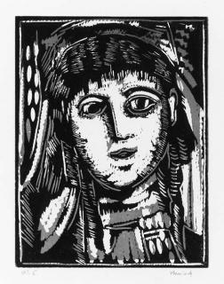 Maurice De Vlaminck - Tete de femme (von W. 23)