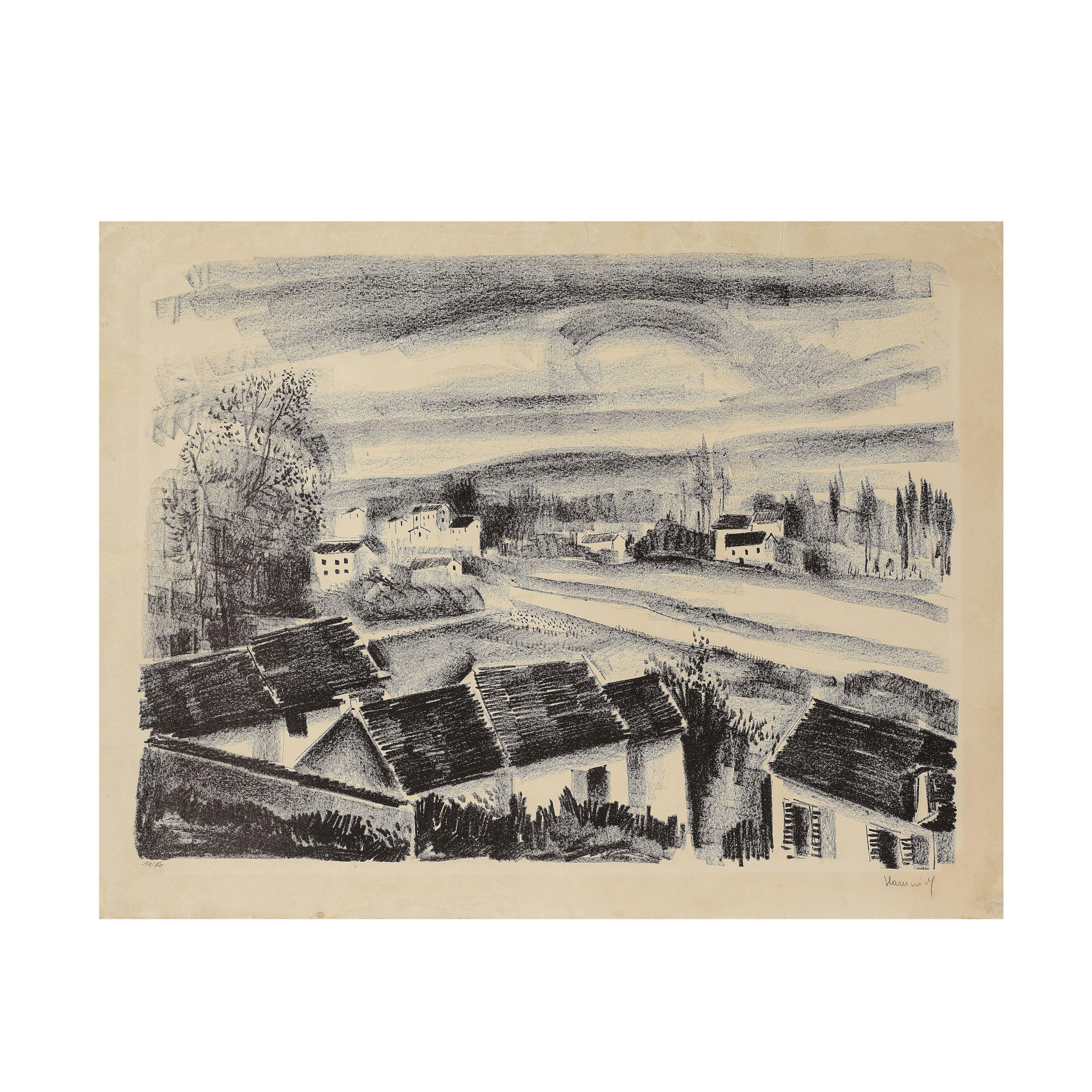 Maurice de Vlaminck - Vallée de Nesles, 1921