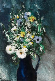 Maurice De Vlaminck - Vase de Fleurs.