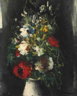 Maurice De Vlaminck - Vase De Fleurs