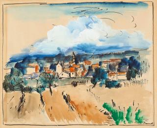 Maurice de Vlaminck - Village.