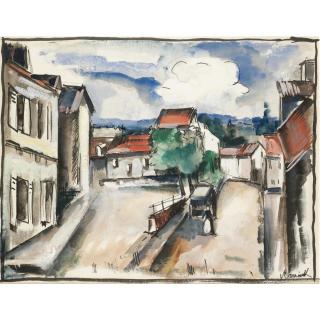 Maurice De Vlaminck - Vue De Village