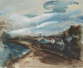 Maurice De Vlaminck - Vue de village