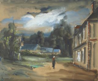 Maurice De Vlaminck - Vue de village