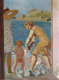 Maurice Denis - A la porte de la cabine