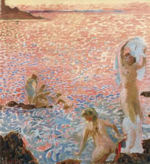 Maurice Denis - Baigneuses Au Crépuscule