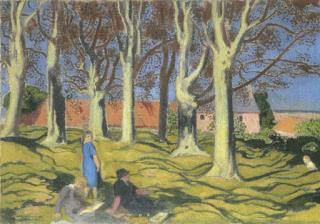 Maurice Denis - Bois de hêtres à Loguivy