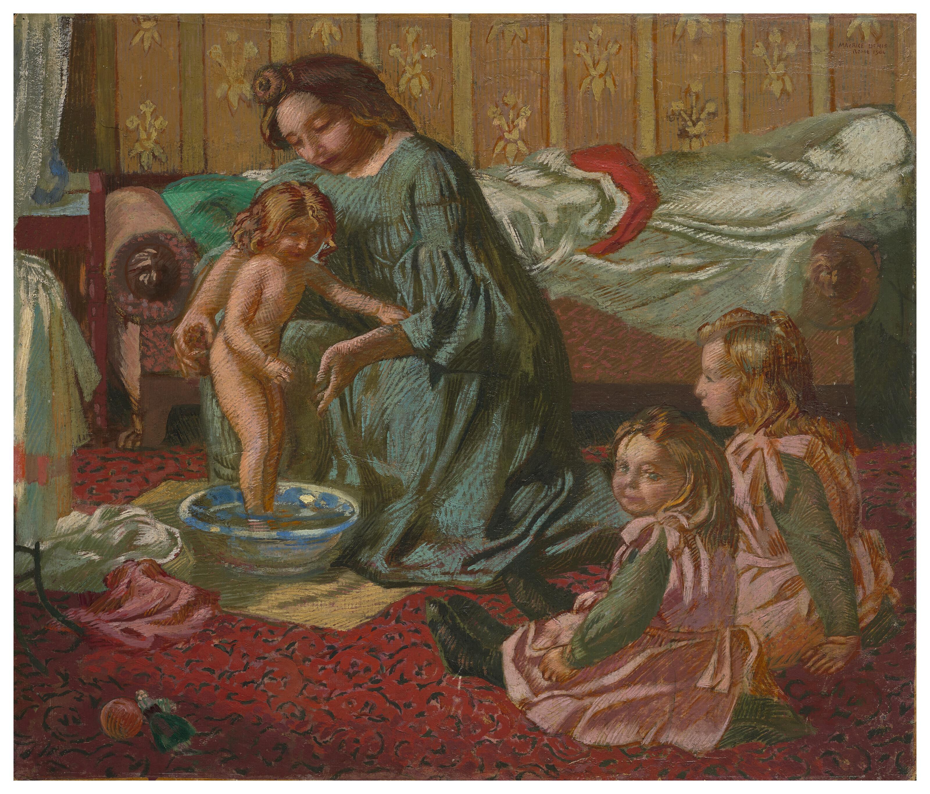 Maurice Denis - Chambre d\'enfants, via Sistina