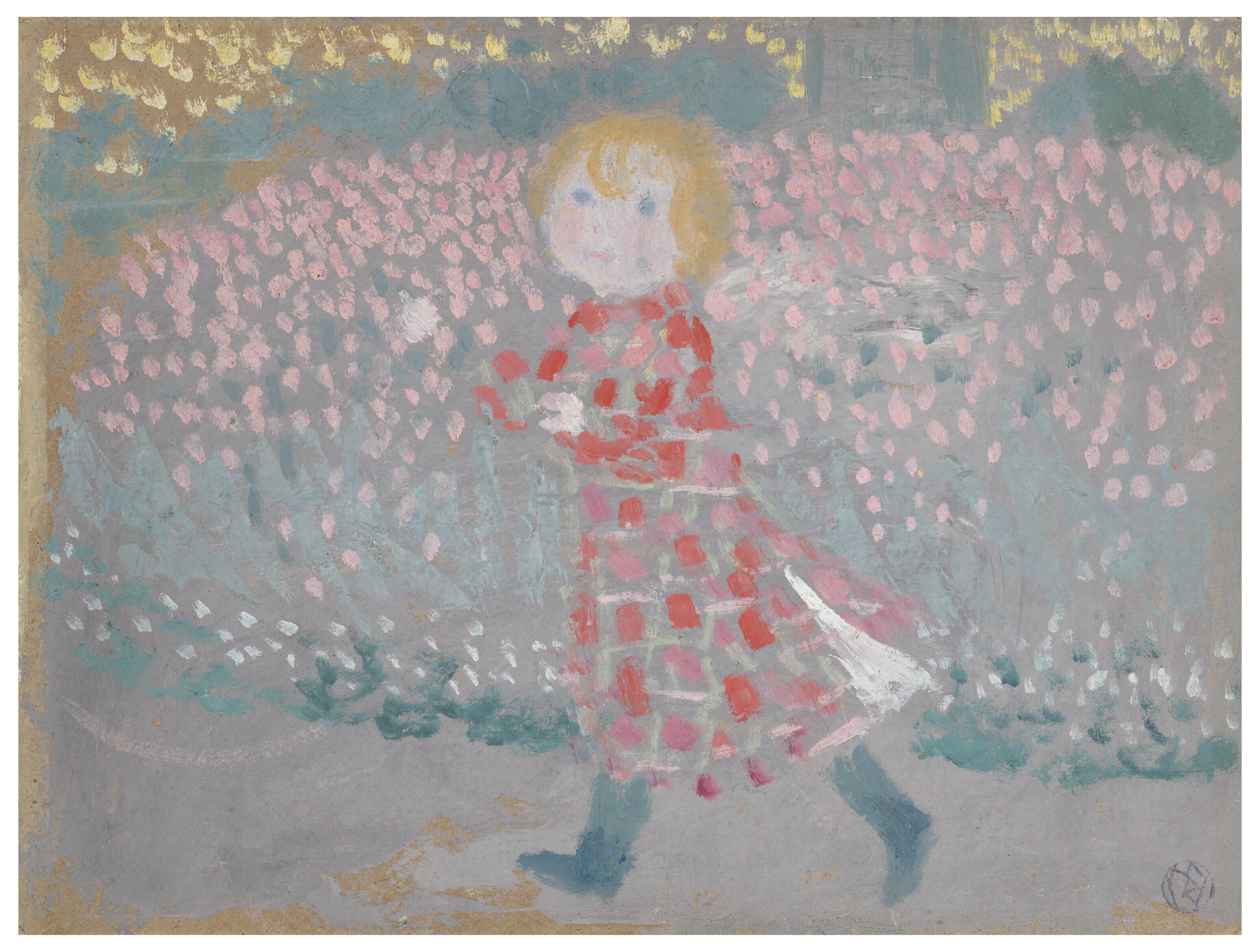 Maurice Denis - Enfant au tablier rouge