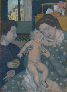 Maurice Denis - Enfant nu, Maternité à la pomme (version 1)