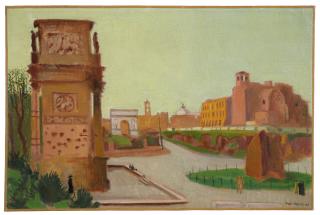 Maurice Denis - Forum, l’Arc de Constantin