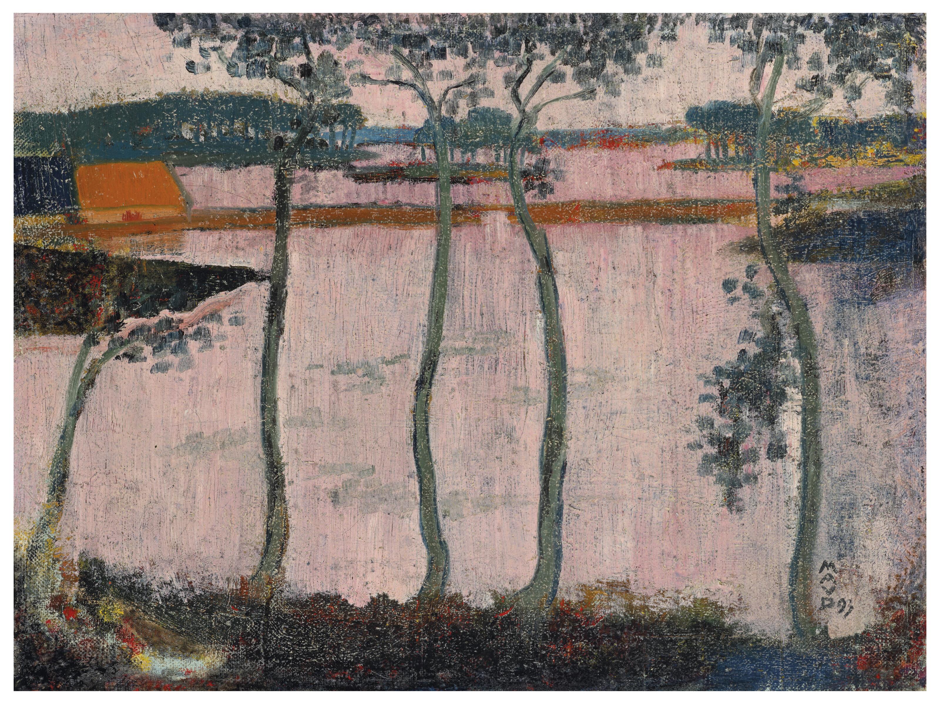 Maurice Denis - La Digue rouge à Loctudy