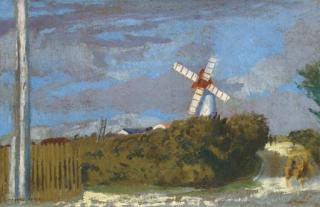 Maurice Denis - Le moulin à vent à la Bernerie