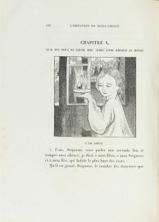 Maurice Denis - L\'Imitation de Jésus-Christ. Vollard, 1903. Vélin, filets dorés, de Huser. 1/90 sur Chine.
