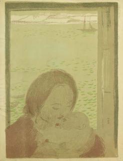 Maurice Denis - Maternité Devant La Mer (Cailler 120)