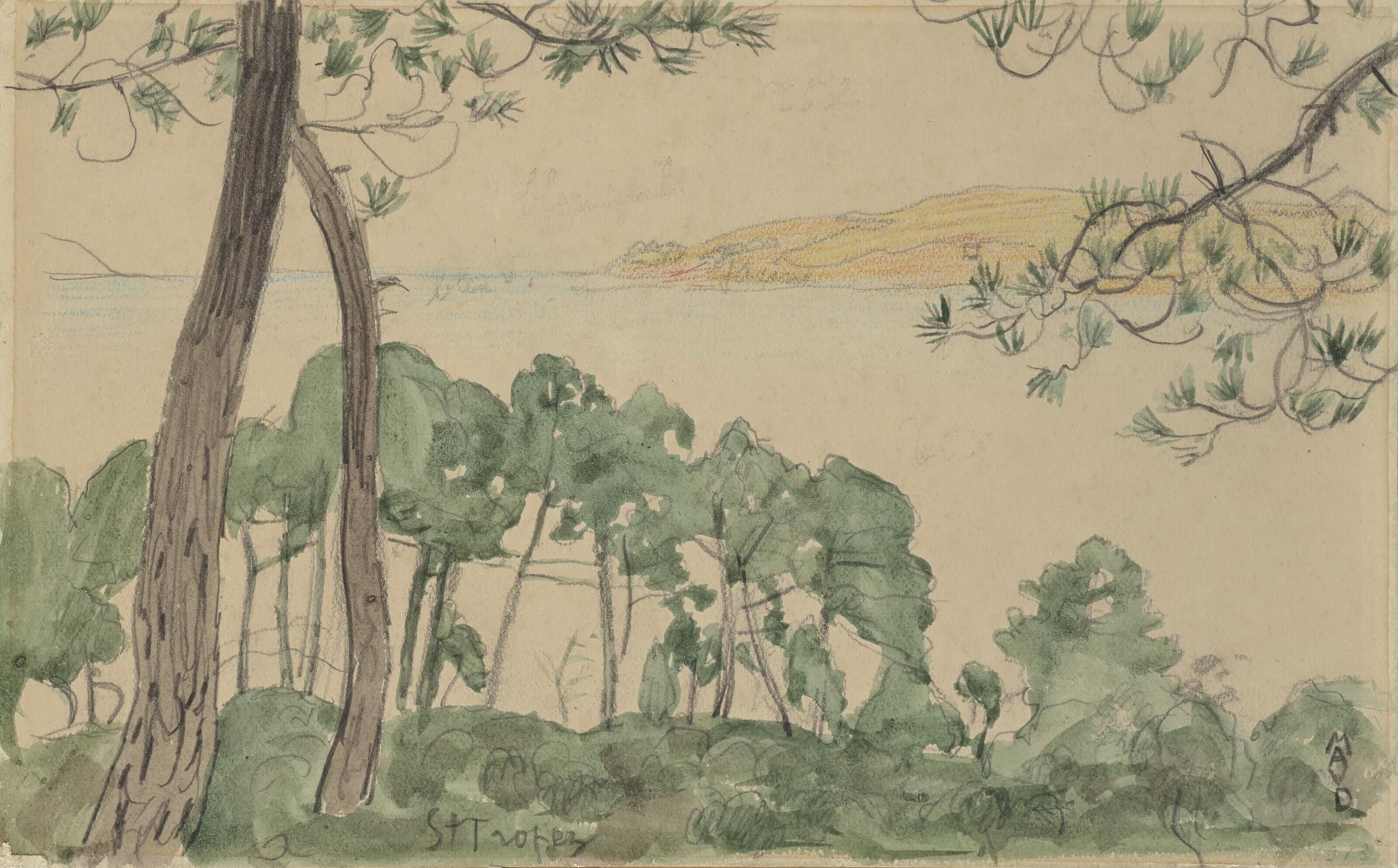 Maurice Denis - Saint-Tropez