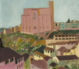 Maurice Denis - San Domenico De Sienne (Quartier Des Tanneurs)