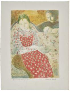 Maurice Denis - Sur Le Canapé D’Argent Pâle, From Amour