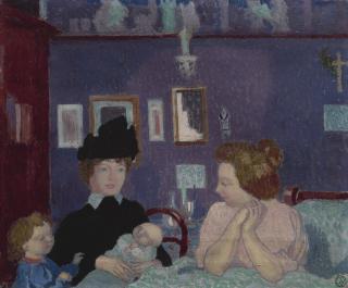 Maurice Denis - Visite Dans La Chambre Violette