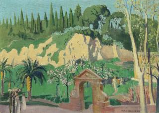 Maurice Denis - Vue de la Villa Balestra