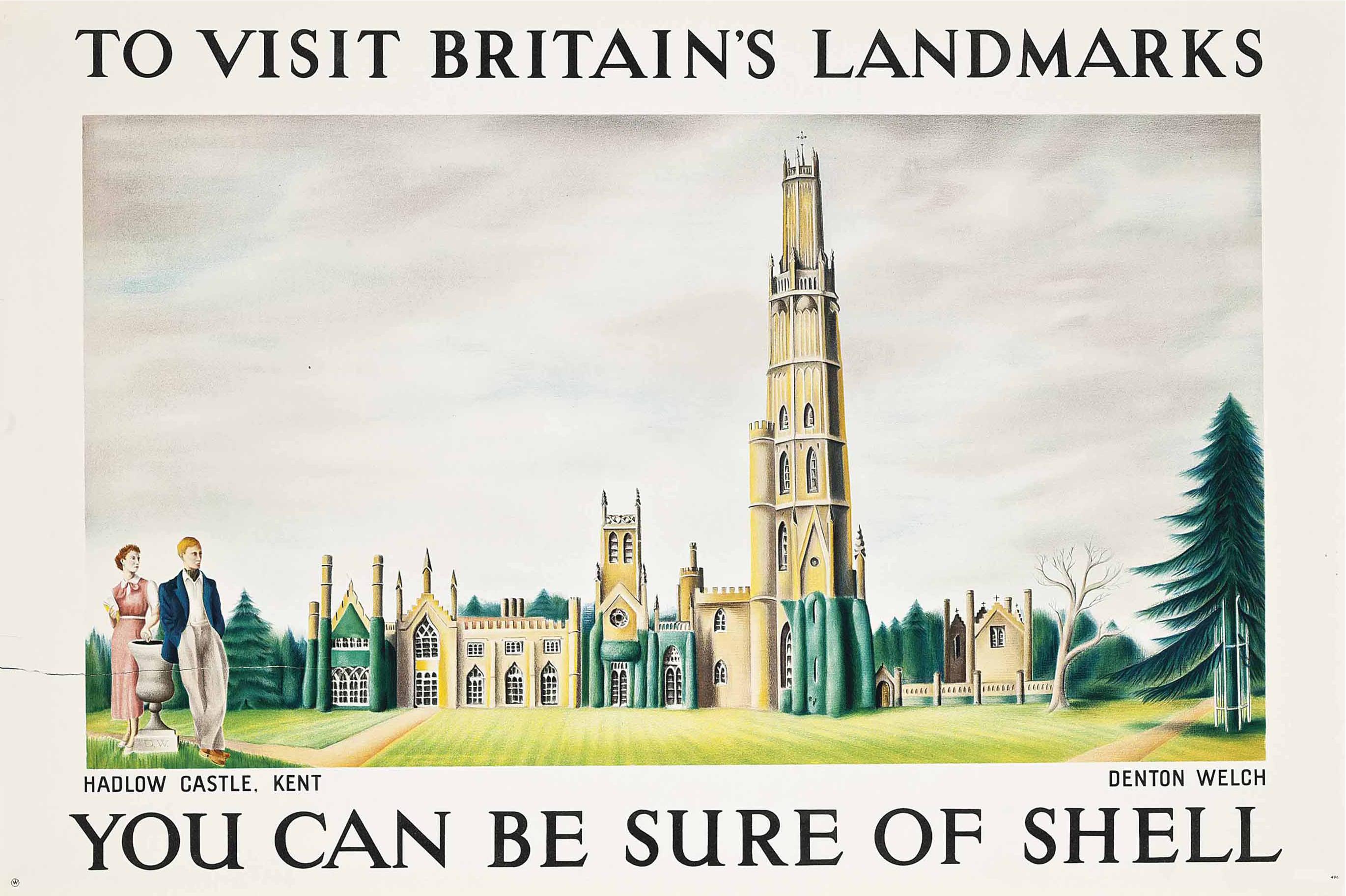 (Maurice) Denton Welch - HADLOW CASTLE, KENT