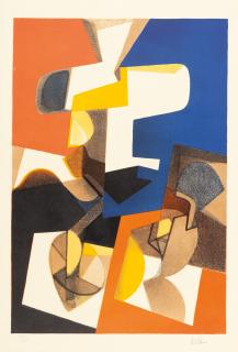 Maurice Estève - Composition abstraite