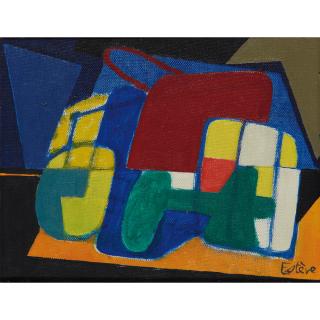 Maurice Estève - Composition No. 2-1952