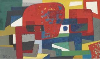 Maurice Estève - La forge