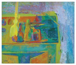 Maurice Estève - Le Buffet À La Lampe